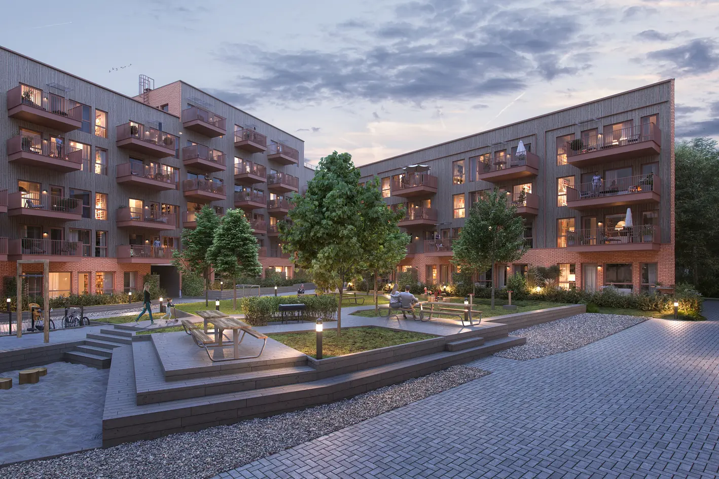 Salg av kontraktsposisjon: Lekker 2-roms leilighet med balkong | Felles takterrasse | OT: 16. Oktober 2026 photo 2