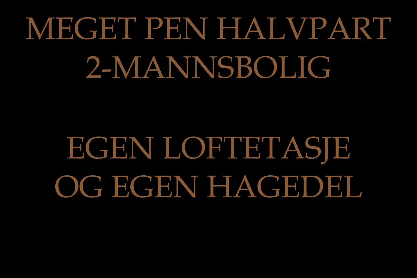 Pen halvpart tomannsbolig - totaloppusset 2014/2020 - 2. etg + stort loft - Egen hagedel og stor solrik veranda - barnv. photo 2