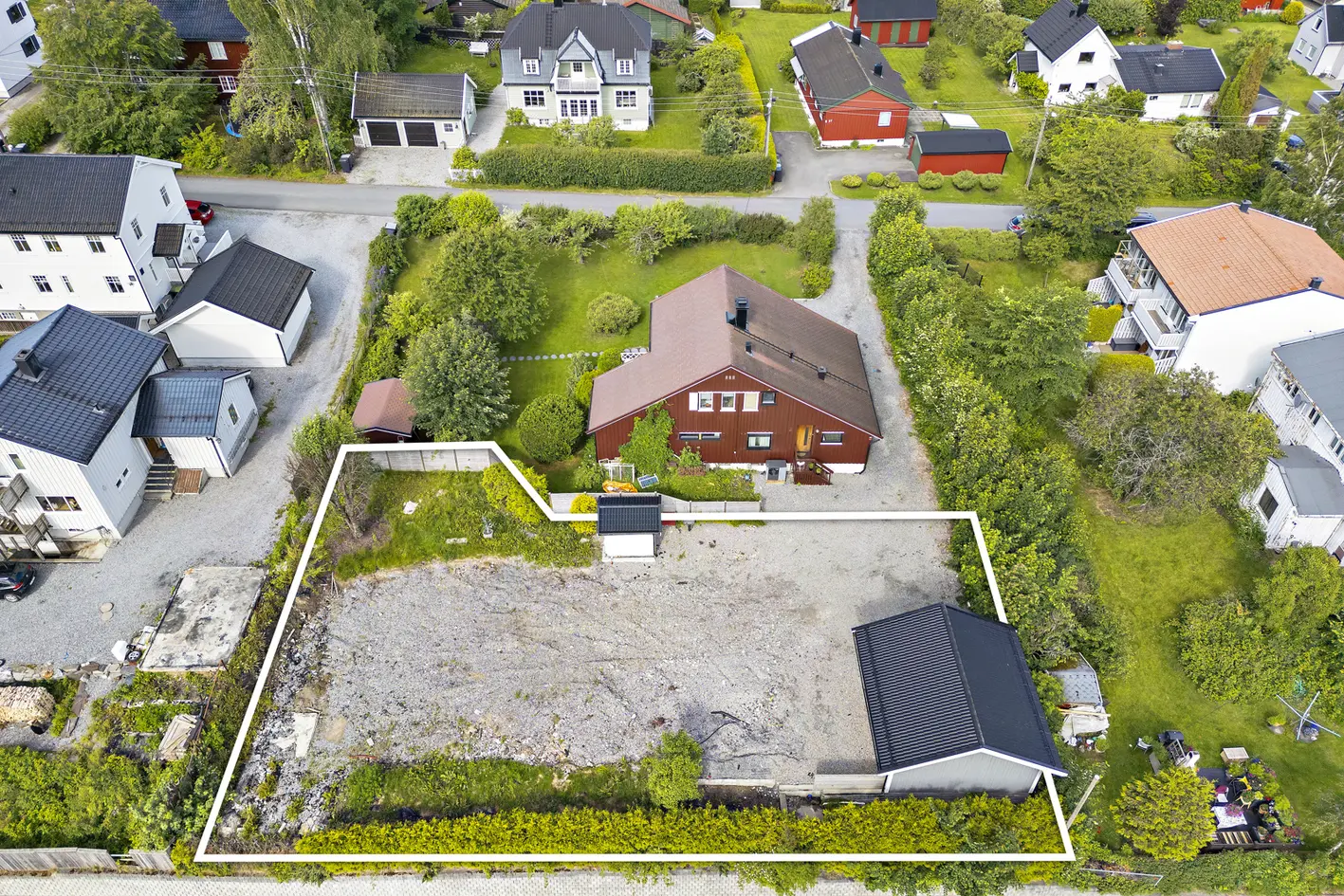 *Ny pris * Utviklingstomt i Ås avsatt for høyhus 3-4 etasjer | Krav om detaljregulering