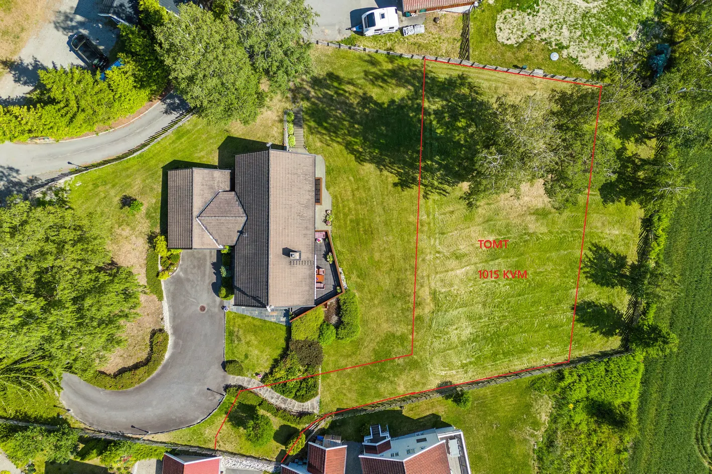 Her kan du realisere boligdrømmen, omgitt av grønt landskap og god plass. photo 3