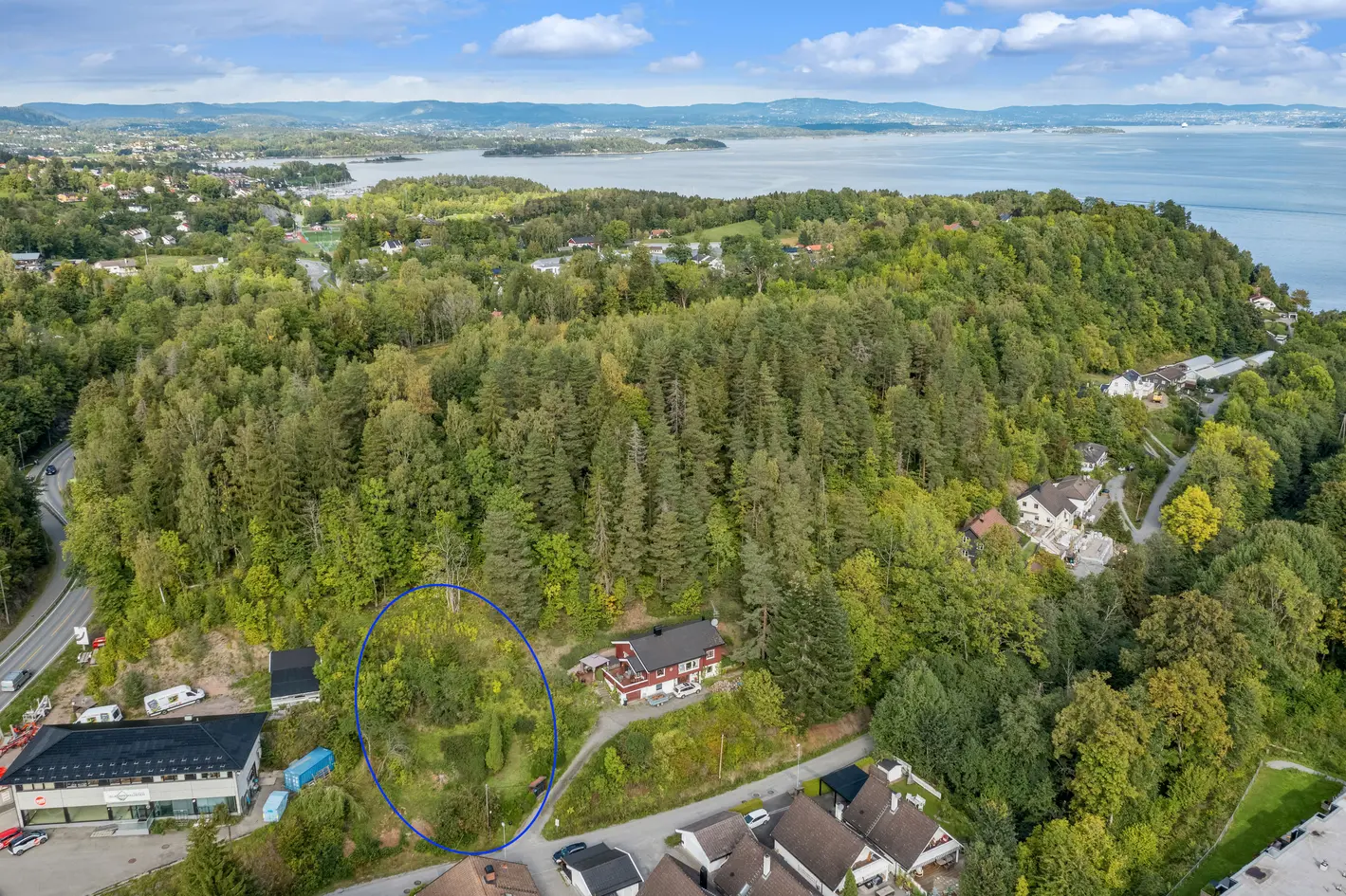 BJERKÅS/VOLLEN: Boligtomt med gangavstand til badestrand, ekspressbuss, barnehage/skoler, nærbutikk m.m. photo 3