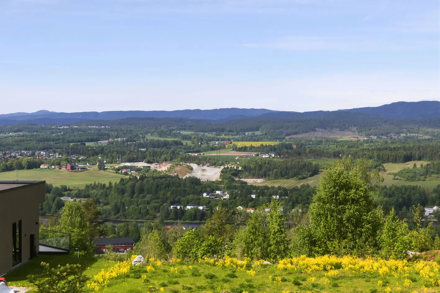 Eneboligtomt i nyetablert område med vidstrakt utsikt og gode solforhold - BYA 30% - 920m2 regulert til bolig photo 3