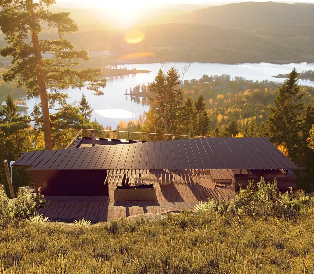 Spektakulær utsiktstomt med mulighet til å bygge stor enebolig på inntil 614 kvm BTA. Svært gode solforhold. photo 2