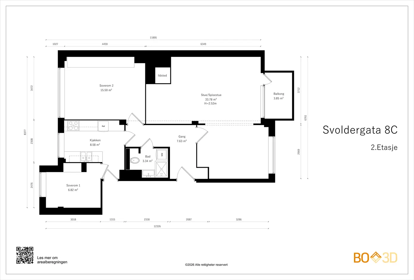 Apartment in Oslo, Framnes, Frogner - View 3