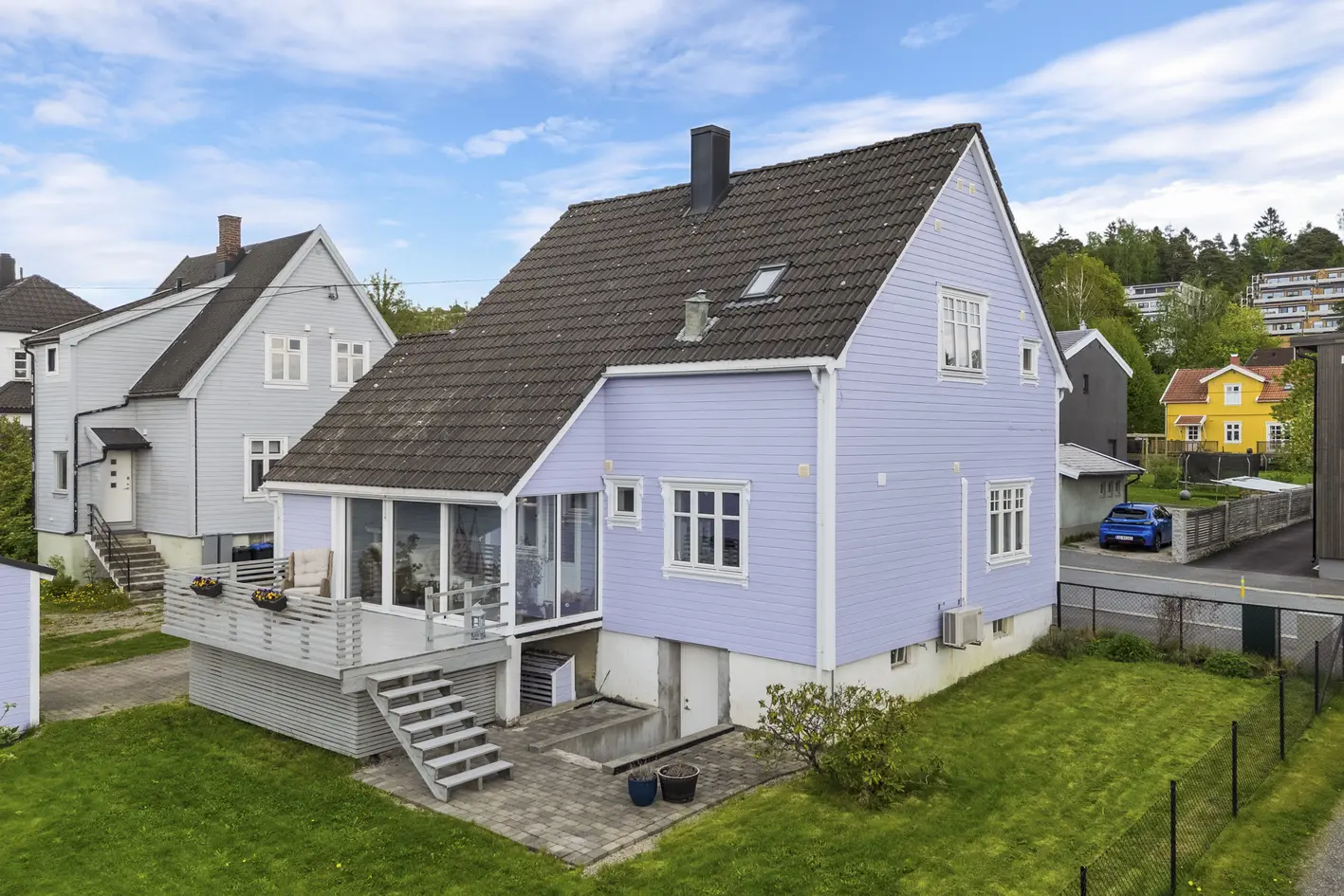 Eneboligen Villa Lavendel - Stor hage -Vinterhage - Garasje photo 2