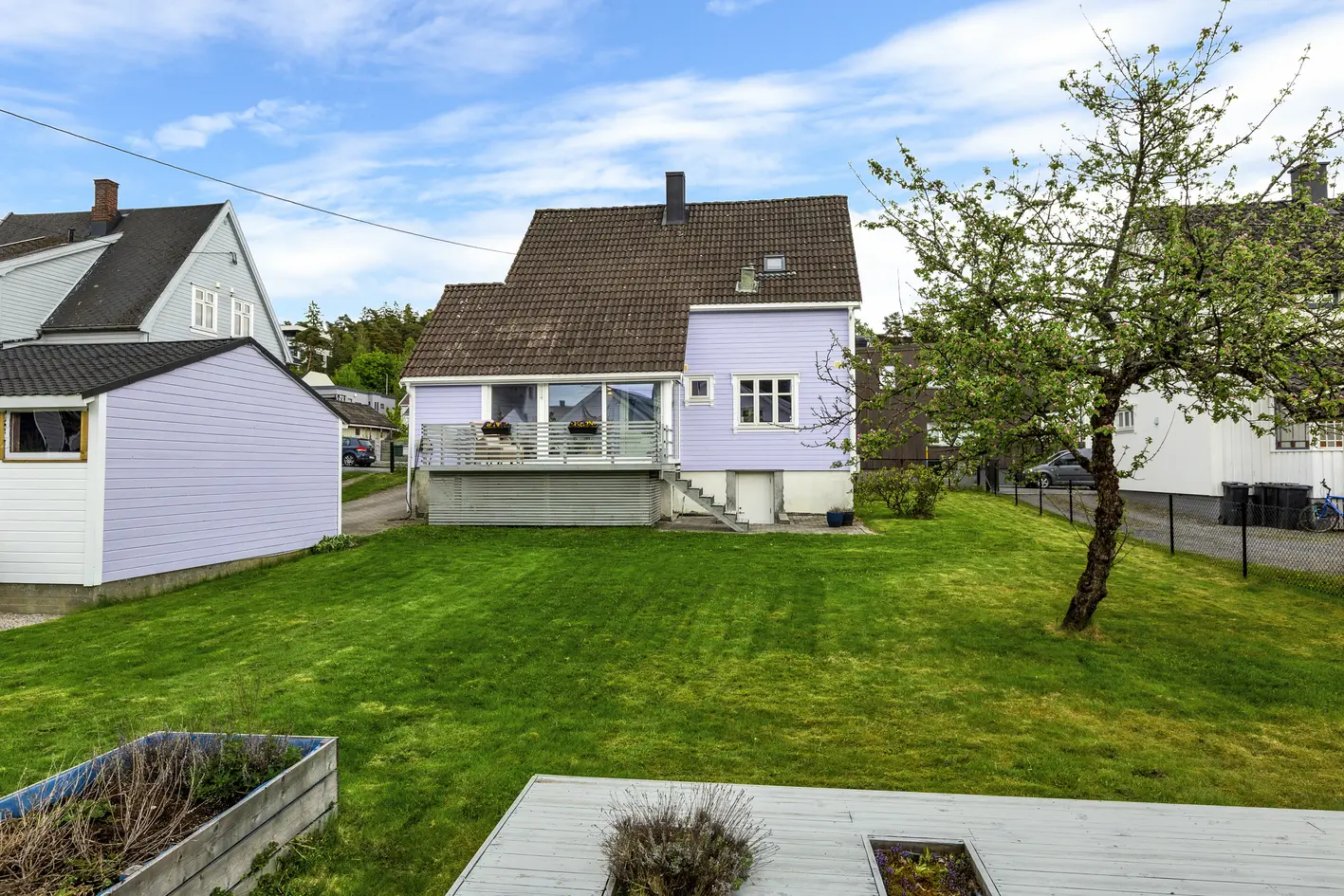Eneboligen Villa Lavendel - Stor hage -Vinterhage - Garasje photo 3
