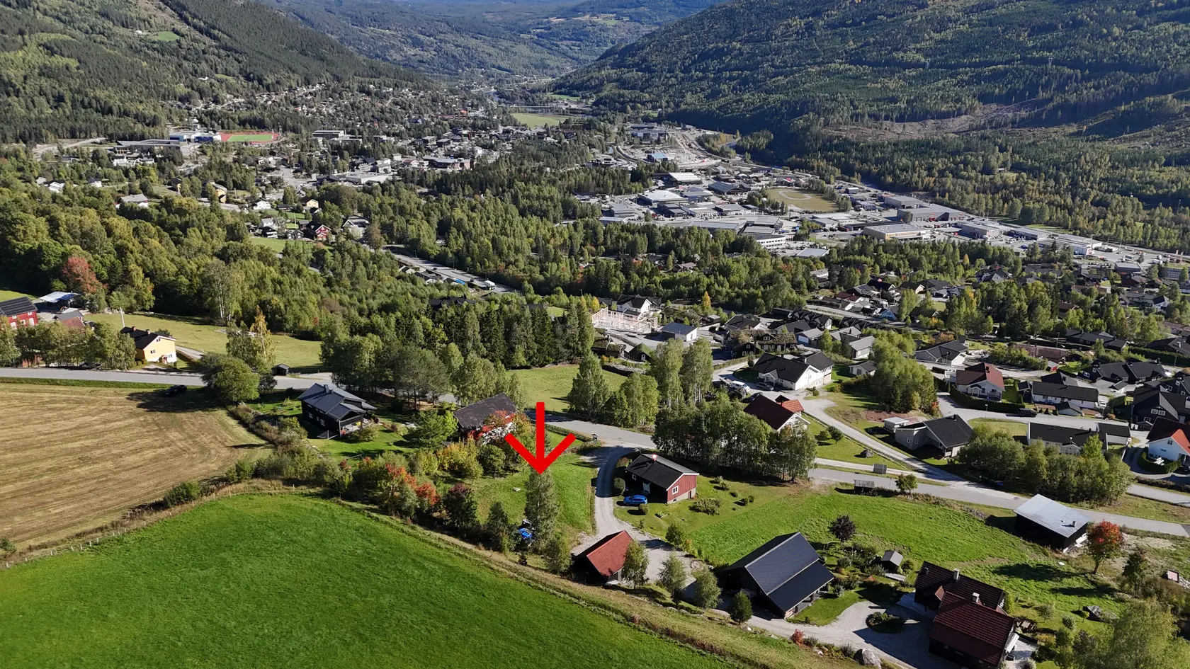 Golbergsgutu - Byggeklar boligtomt beliggende i landlige omgivelser | Strøm, vann og avløp ved tomtegrense.  photo 5