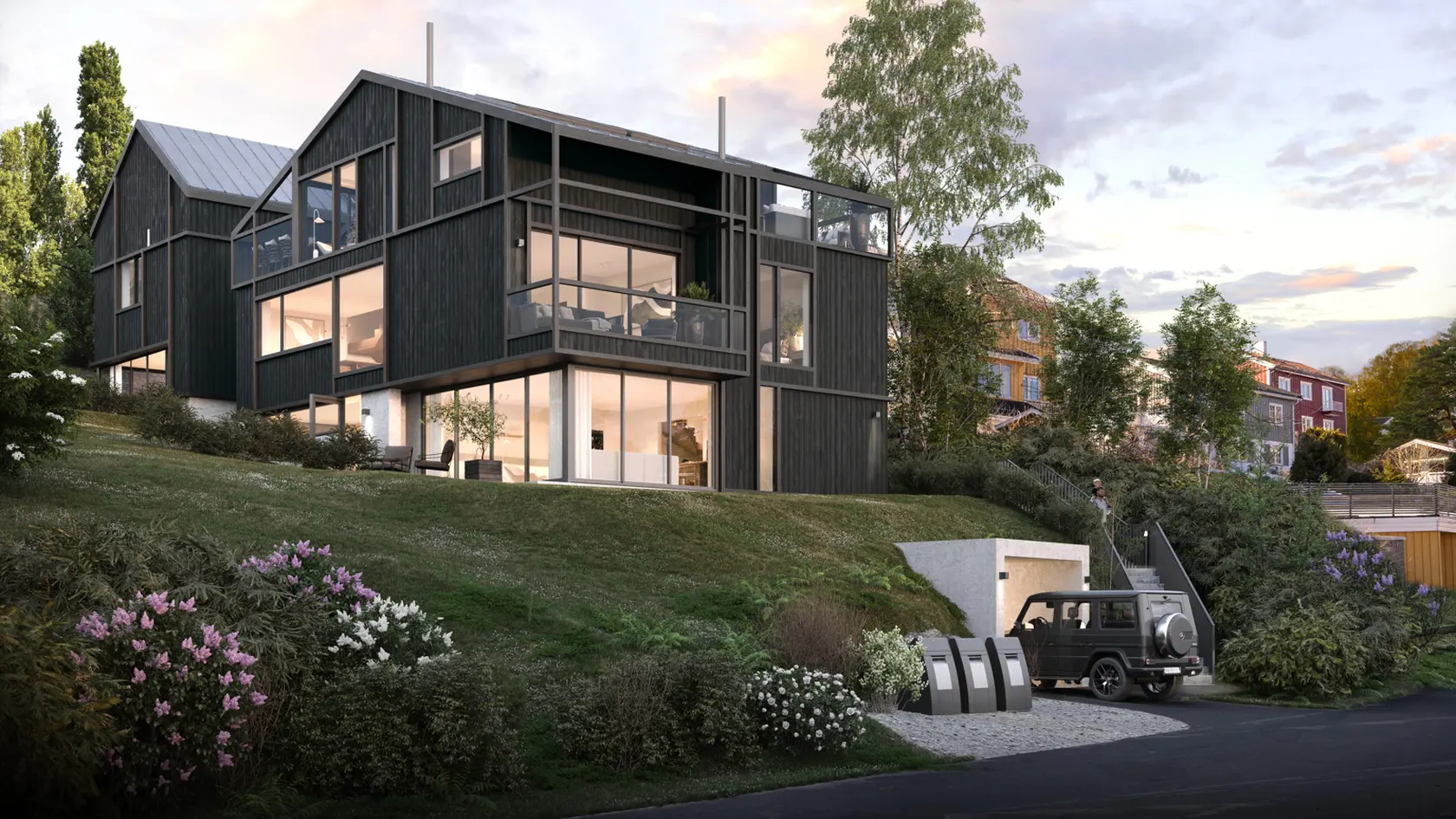 Unike boliger (1 solgt) | Bygging startet | Blindvei | Underjordisk garasje m/dir. adkomst | Takterrasse | Lavt innskudd photo 2