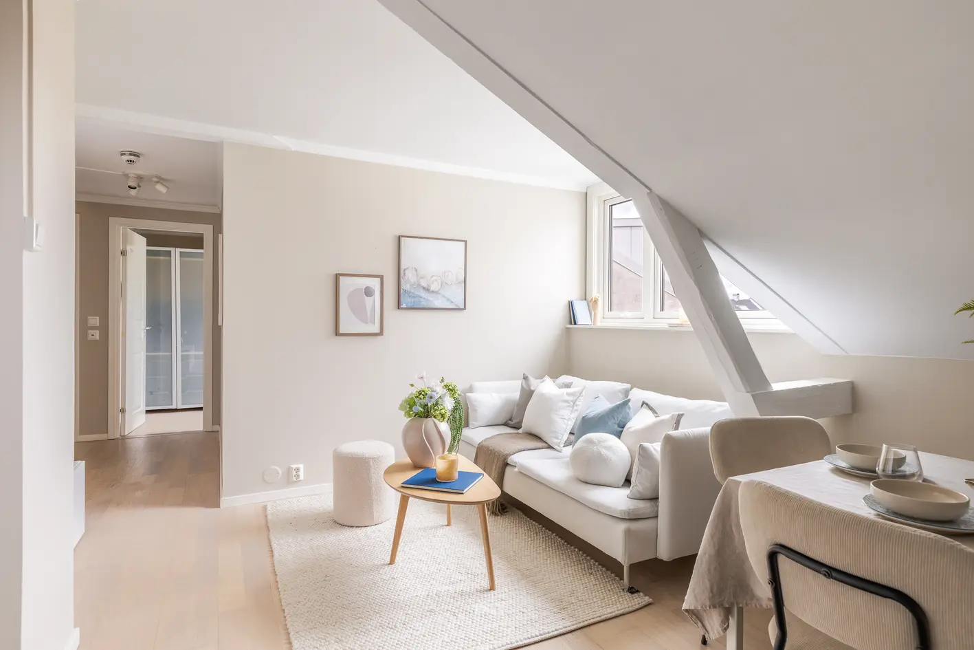 Loftsleilighet med 38kvm gulvareal. Sentral og tilbaketrukket beliggenhet | Heis | Varmtvann inkl.  photo 3