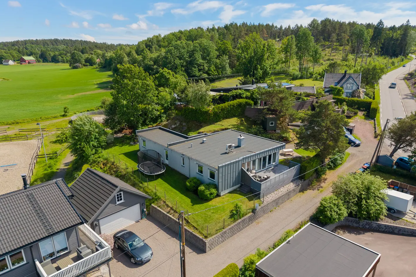 Enebolig med alt på ett plan | Stor terrasse på over 100 m² | Garasje, nøtterøy