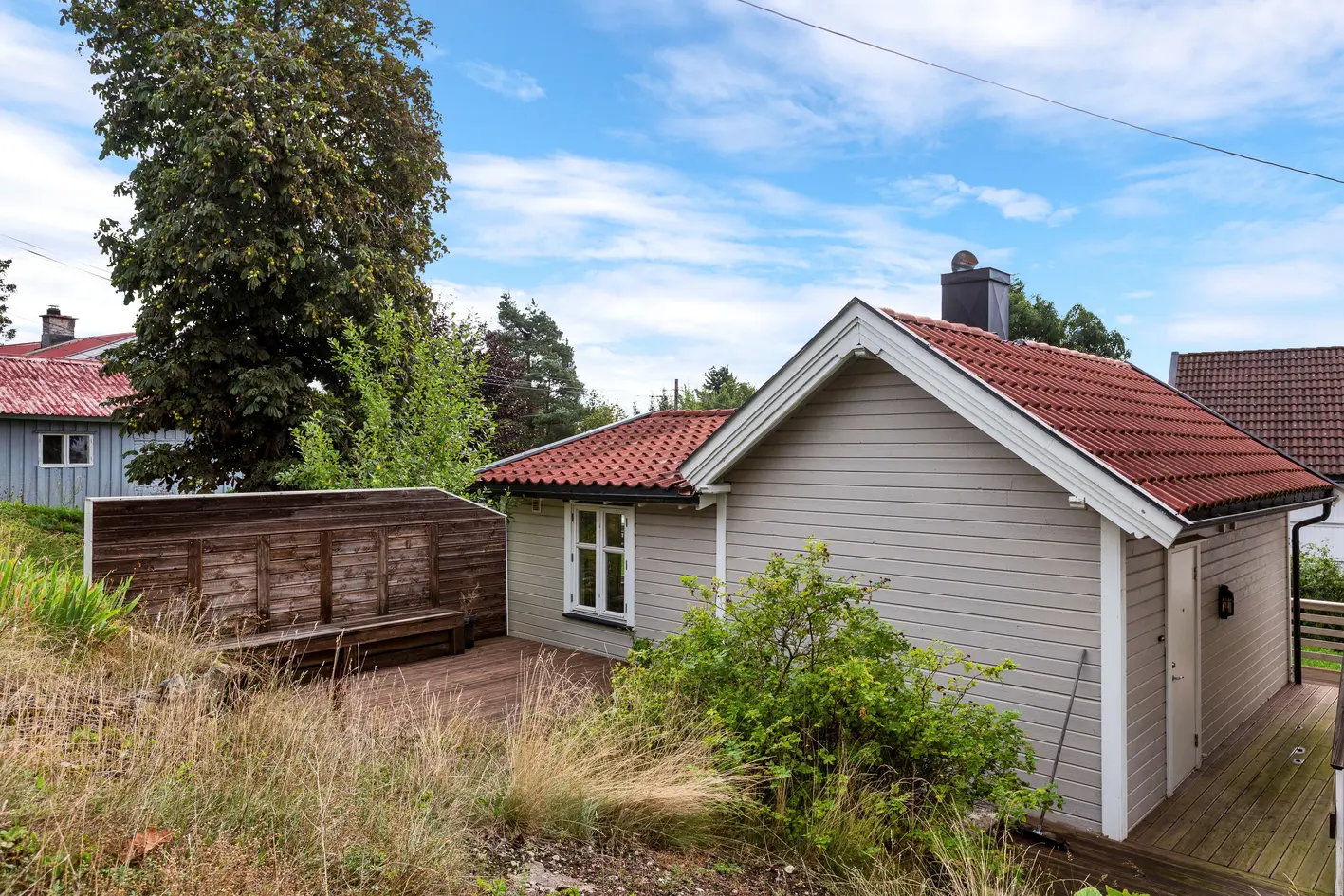 Pen liten selveierbolig med terrasse - 1 soverom - Parkering photo 3