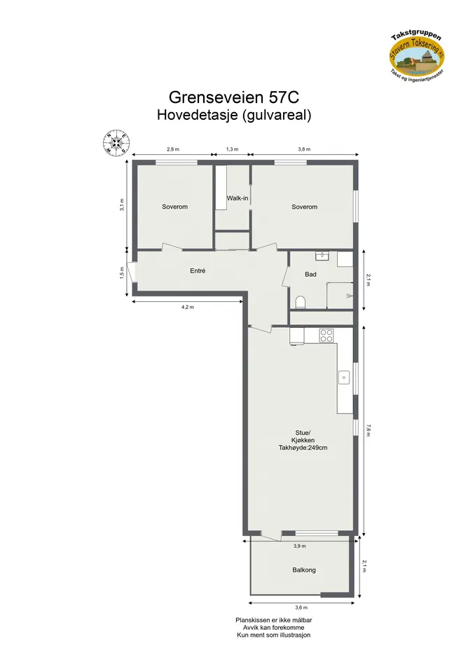 Apartment in Oslo, Marienfryd, Grünerløkka - View 3