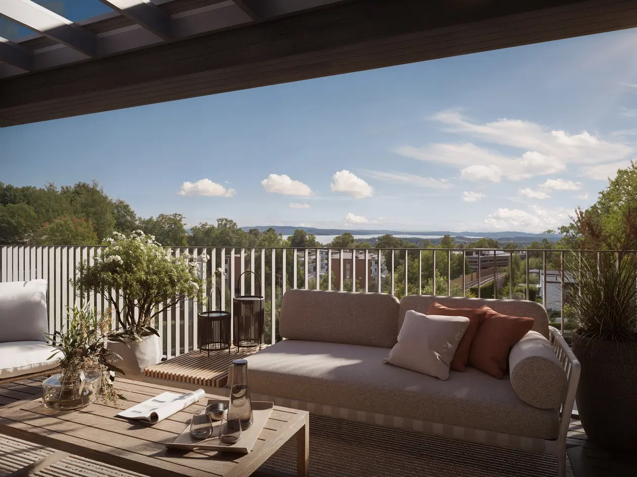 Eksklusive selveierleiligheter på Ullern med panoramautsikt, solrik beliggenhet, høy kvalitet og mulighet for p-plass. photo 4