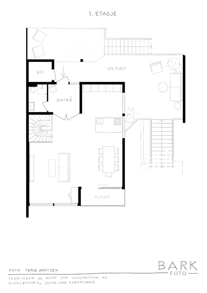 Arkitektonisk perle med fantastisk utsikt – totalrenovert med design, komfort og teknologi i toppklasse photo 5