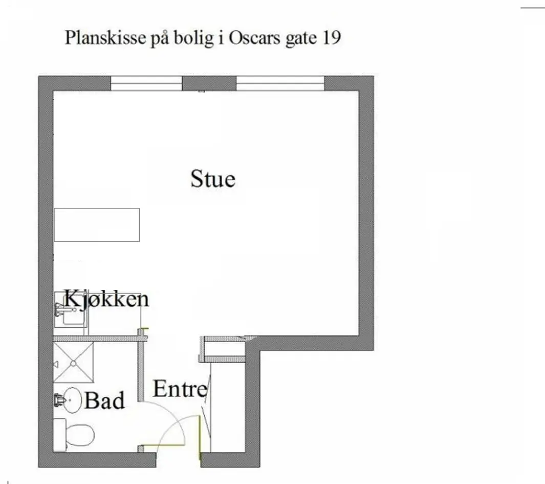 Stor 1-roms Selveier leilighet med attraktiv beliggenhet | Nytt bad i 2019 l Perfekt for førstegangskjøp/uteleie  photo 3
