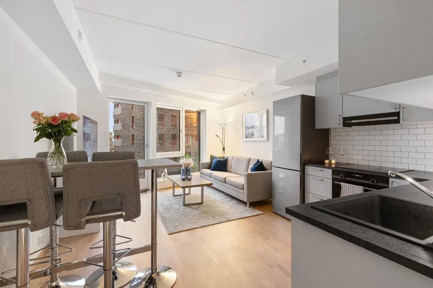 1-roms leilighet, 48 m²