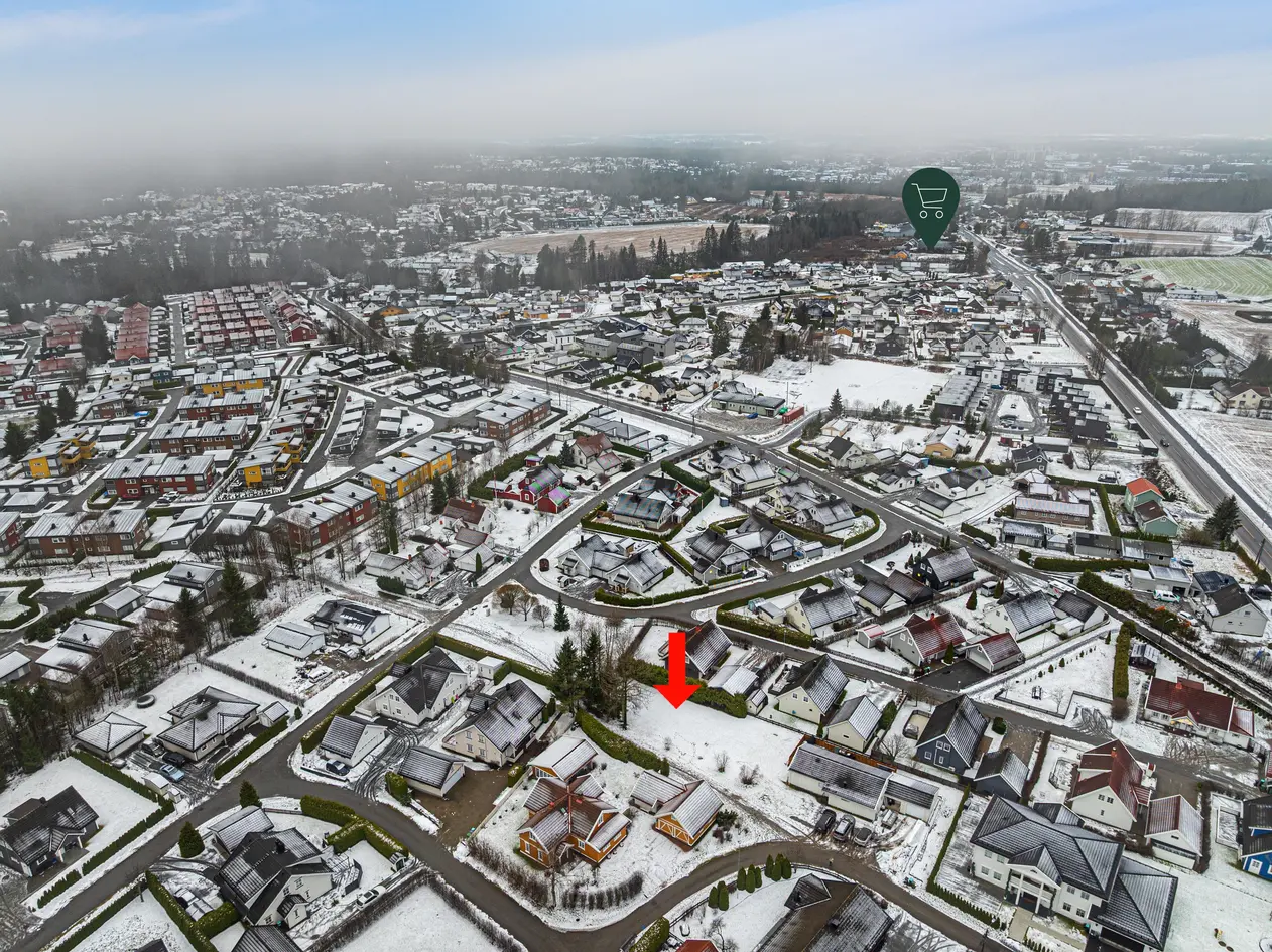 Flat tomt på 623 kvm i et attraktivt boligområde | 30% BYA inkl. garasje photo 3