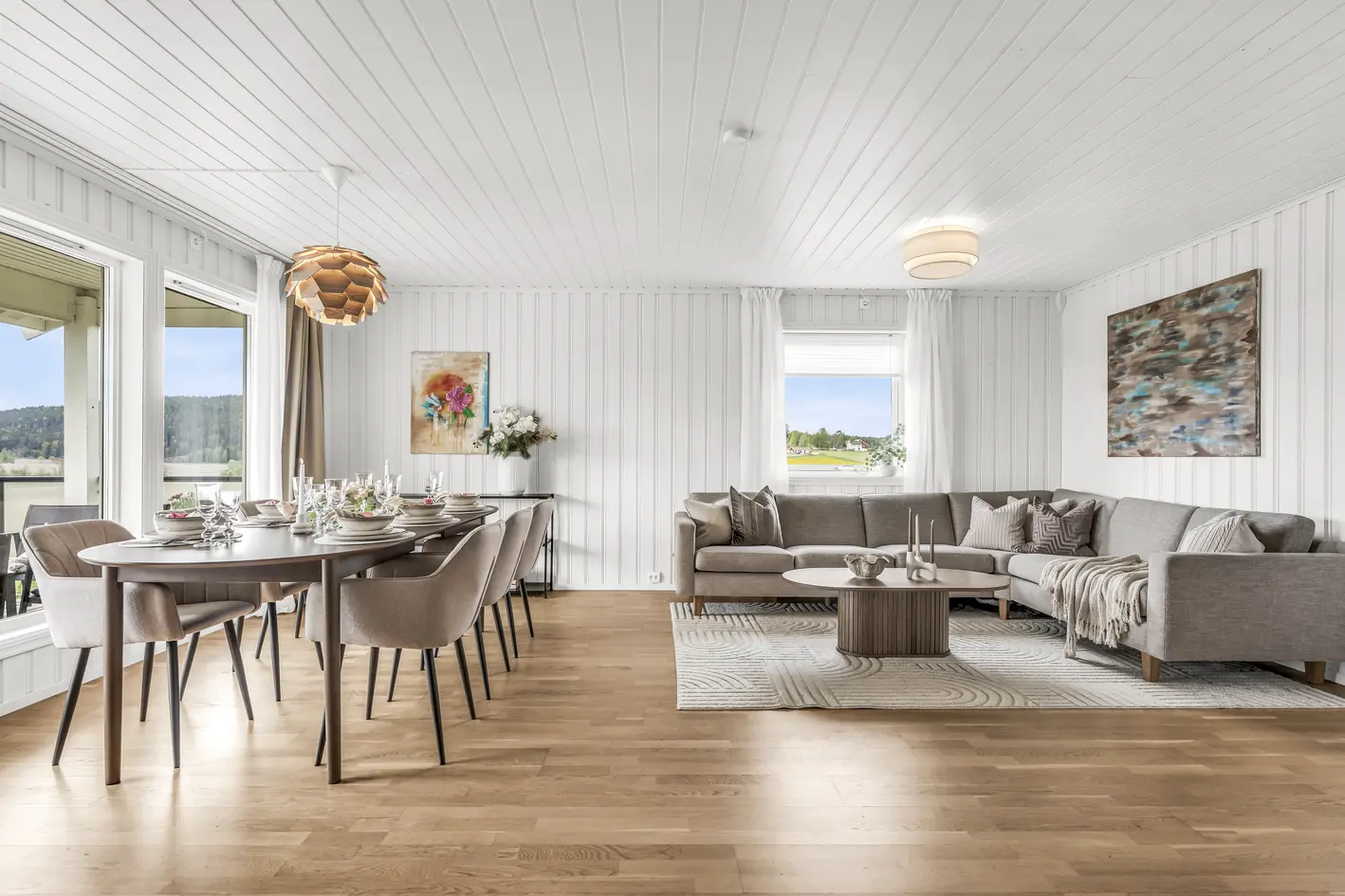 Landlig og innholdsrik eiendom med utleiedel – stor solrik tomt og flotte uteområder i Trøgstad - Isolert dobbelgarasje! photo 5