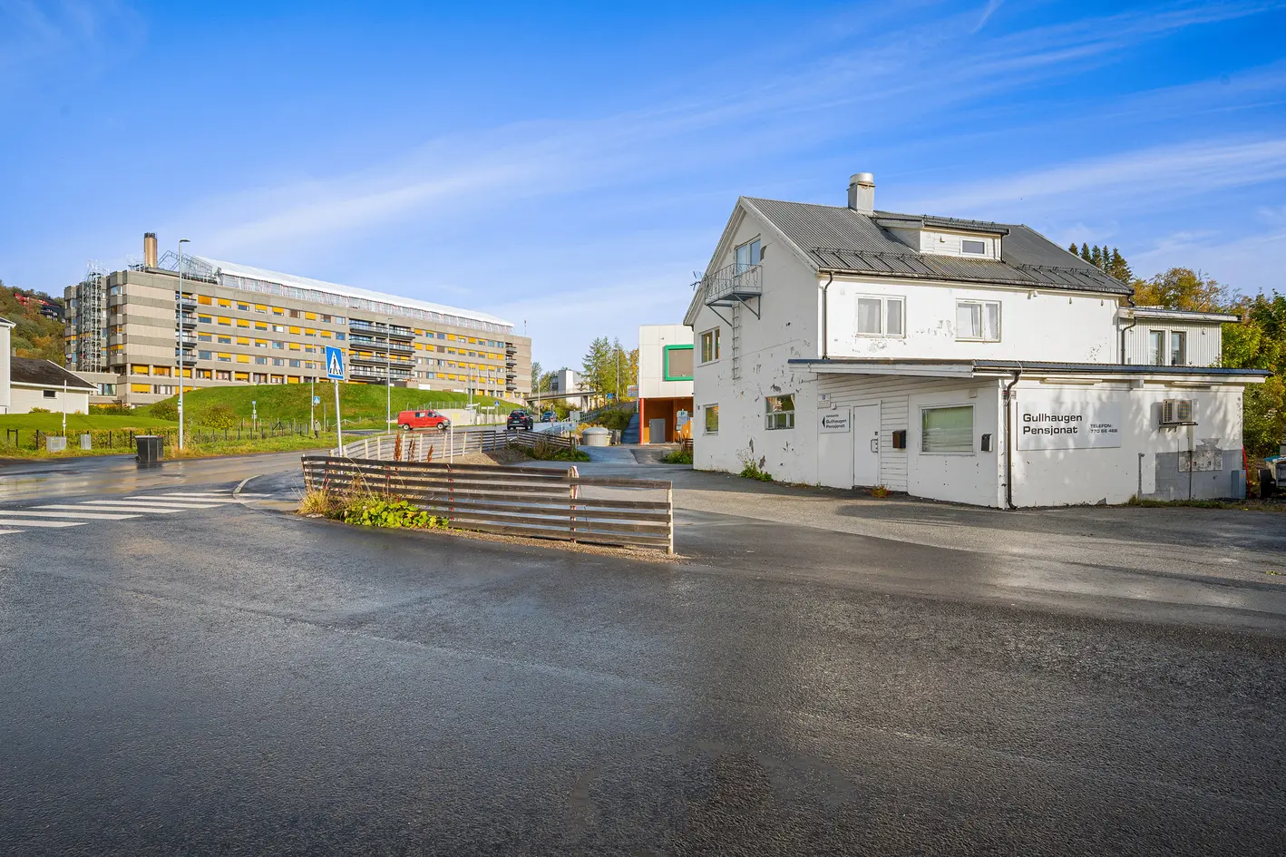 NY PRIS | Næringsbygg med sentral beliggenhet | Utvklingsprosjekt med potensiale | Gode parkeringsmuligheter, harstad