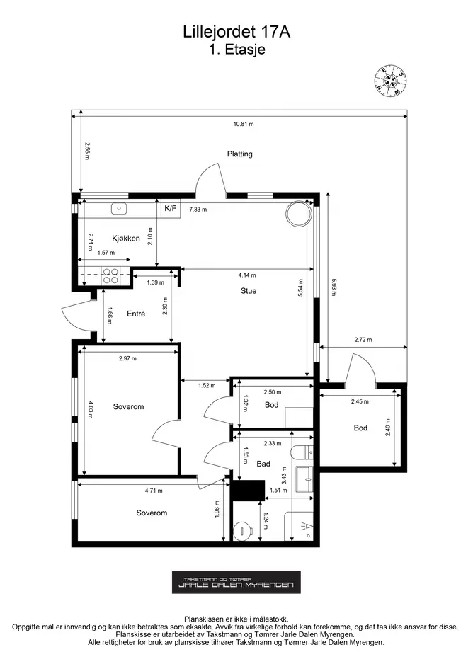 Ny, delikat 3-roms leilighet fra 2025 | Praktisk 1. etasje | Peisovn | Carport | Svært barnevennlig photo 5