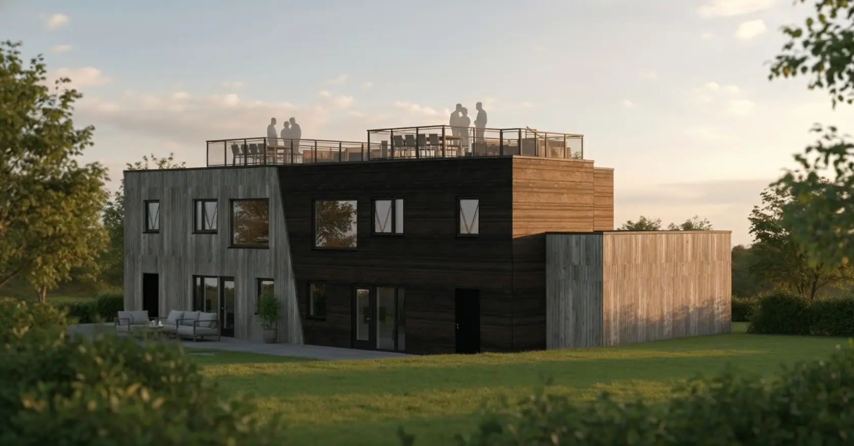 SON: Liahagen 2.0 - Siste sjanse, kun en igjen! Arkitekttegnet prosjektert tomannsbolig - Takterrasse  photo 3