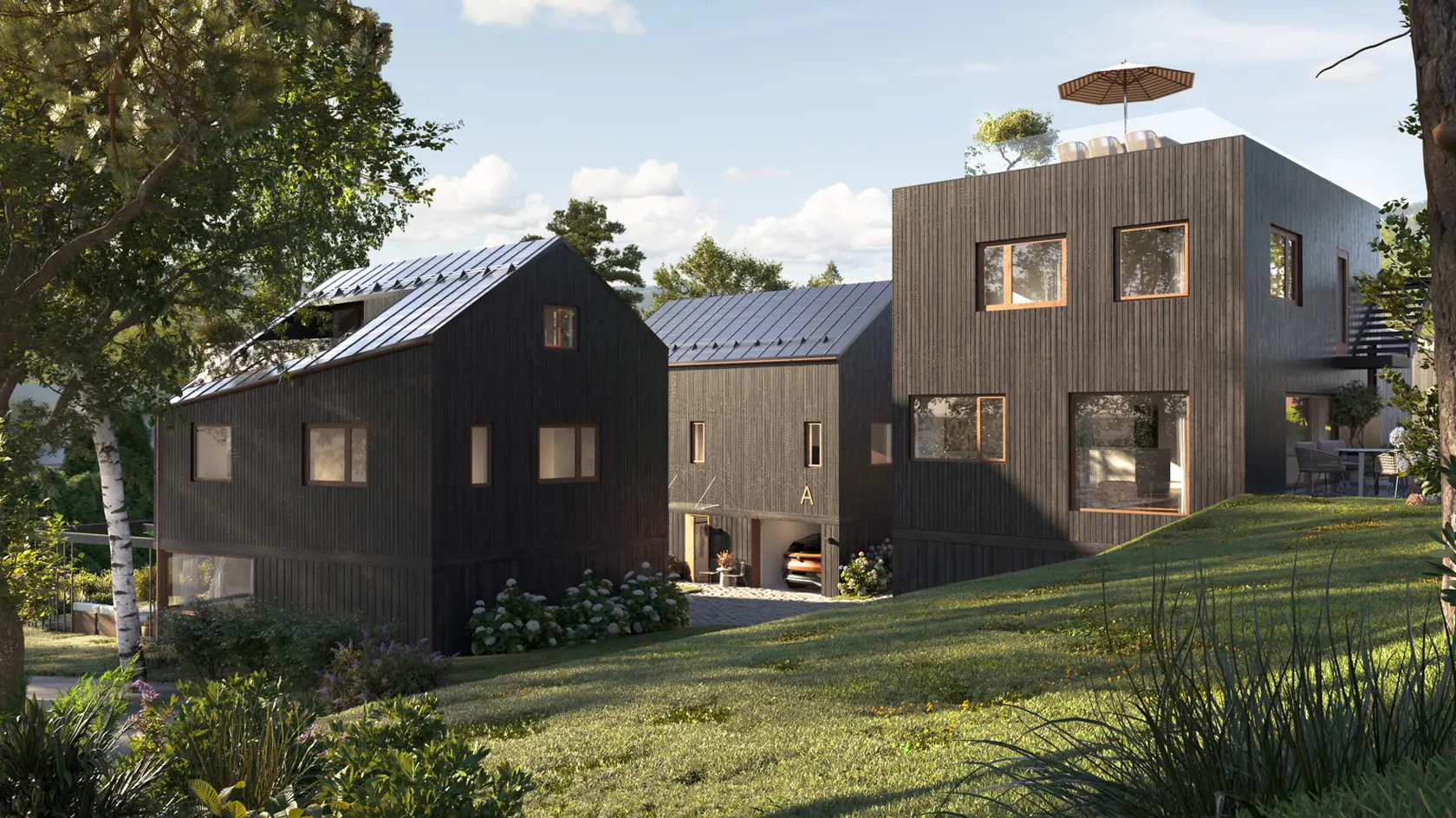 Store eneboliger (1 solgt). Hage-Utsikt-Dobbel garasje-*Hybel-Takterrasse-Gode solforhold-Bygging vedtatt-Lavt innskudd photo 5