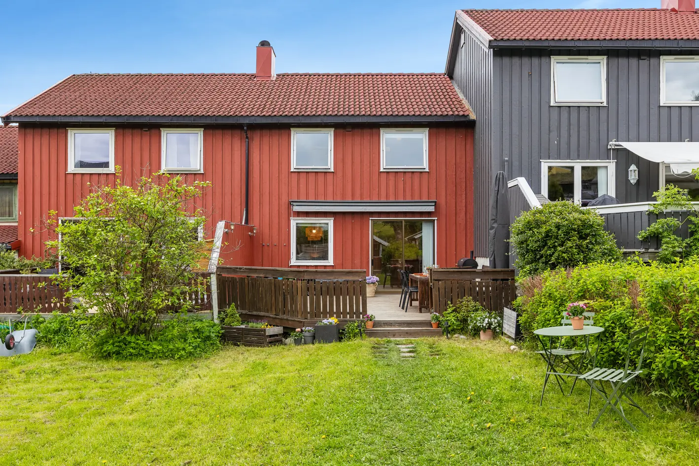 Familievennlig rekkehus med 3 sov, flott stue og 2 bad | Solrik terrasse på hele 50 m² | Garasje og p-plass m/elbillader - View 3