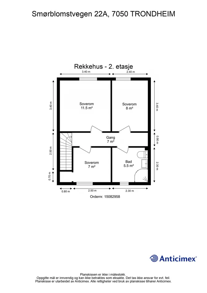 Familievennlig rekkehus med 3 sov, flott stue og 2 bad | Solrik terrasse på hele 50 m² | Garasje og p-plass m/elbillader - View 5