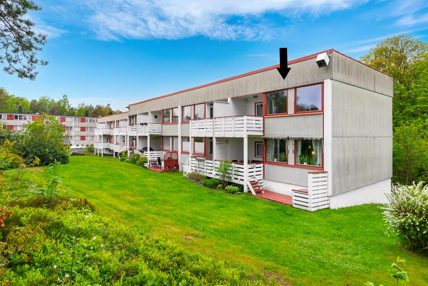Lys og fin endeleilighet beliggende i veletablert borettslag | Sentralt, arendal