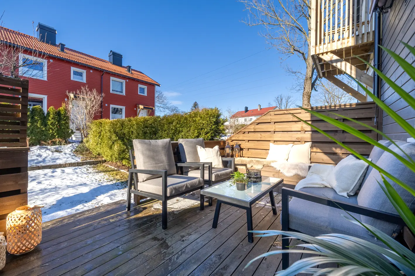 Sentrumsnært rekkehus  | 4 soverom, 2 bad | Solrik terrasse | Balkong | Parkering  | Vestvendt hage photo 5