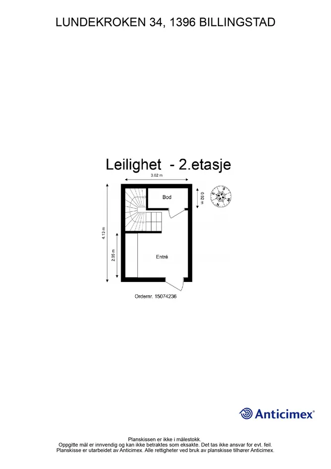 Pen 3-roms med takterrasse på 51m² | Utsikt og sol hele dagen | Heis fra garasjeplass | Varmtvann inkl. | Nærhet til alt photo 3