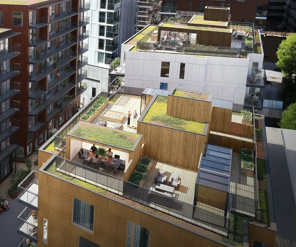 Sjelden mulighet - Topp/hjørneleil. - Privat takterrasse - Vestv. balk - Heis - 3 sov - 2 bad - Salg av kontraktposisjon photo 4