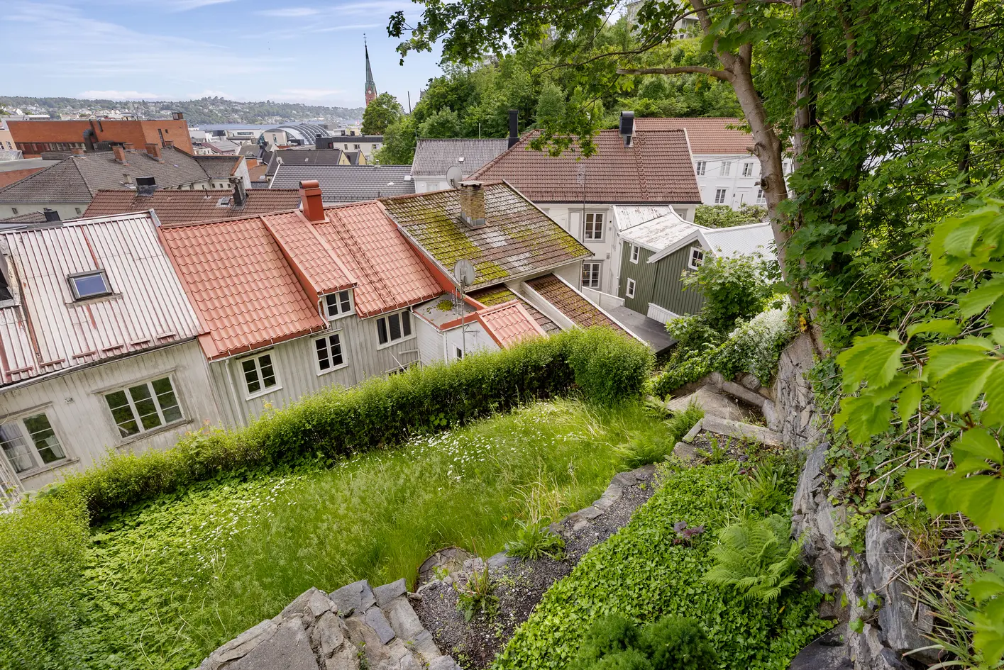 Spennende townhouse over 4 etg. med hyggelig bakgård - Sentrumsnær beliggenhet i rolig sidegate - 3 kjøkken og 3 stuer photo 3