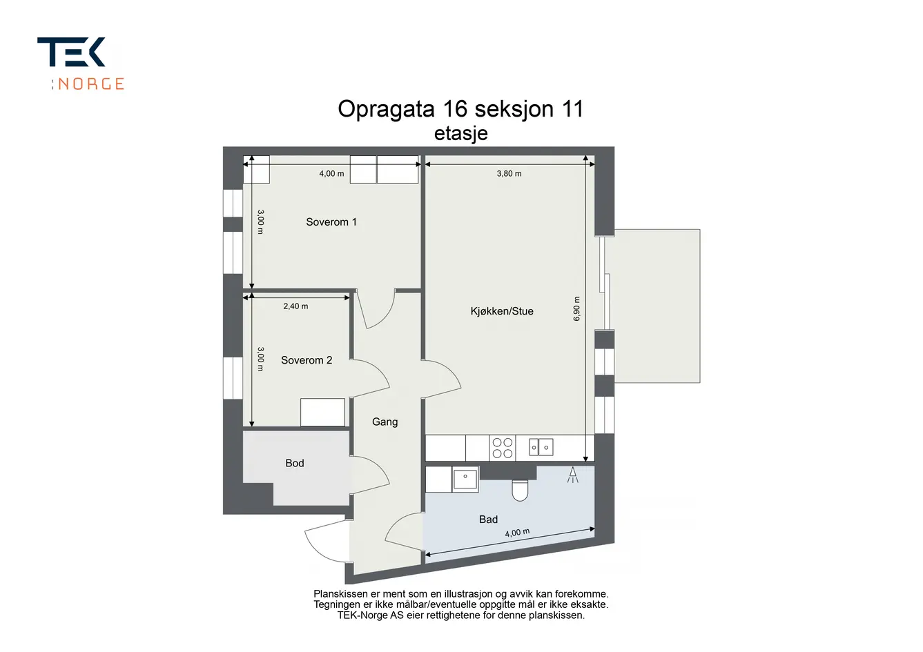 Særdeles lekker 3-roms leilighet| Solrik sørvestvendt balkong på ca. 10 m² | 7. etasje | Nybygg fra 2019 | Takterrasse photo 5