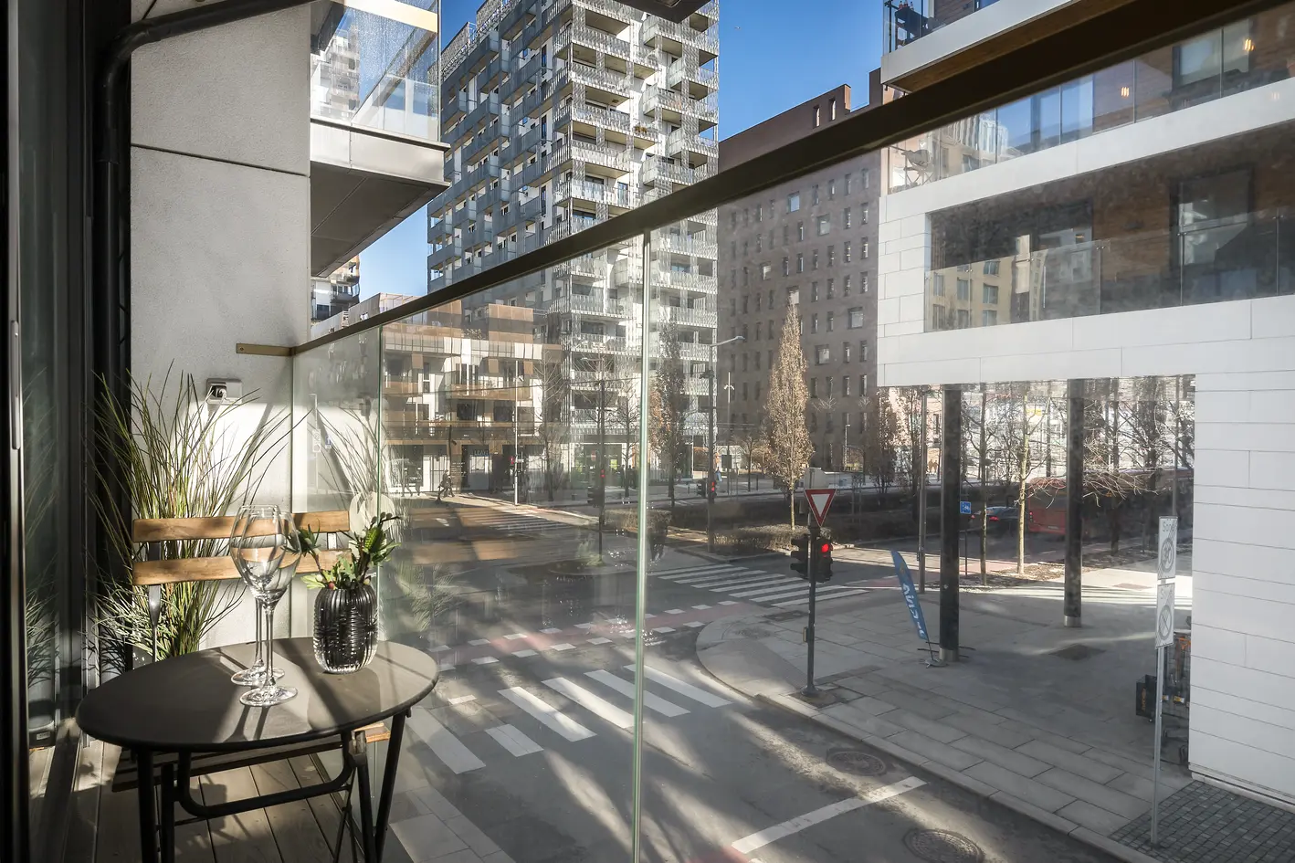 Lekker 2-roms selveier med høy standard og balkong - Felles takterrasse med spektakulær utsikt - Heis - Bygg fra 2018 photo 5
