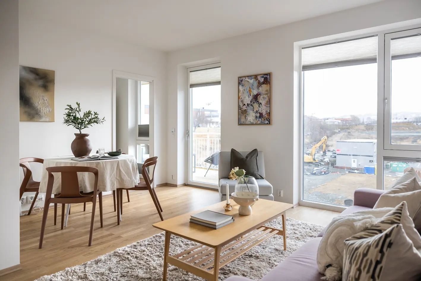 Lekker 2-roms i 4. etasje oppført i 2023. Nybygg standard. Solrik balkong. Pent kjøkken og bad. Sentral beliggenhet. photo 5