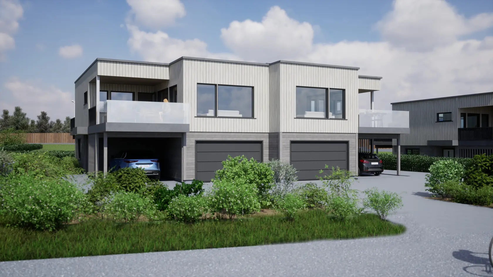Rålekre boliger med optimale solforhold, store terrasser og fin sjøutsikt.  photo 3
