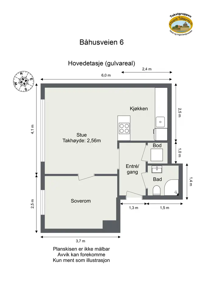 Lekker og moderne 2-roms toppleilighet. Vv + fyring ink. Ingen dok.avgift. Bad og kjøkken (2023). Ingen TG3. Sentralt. photo 4