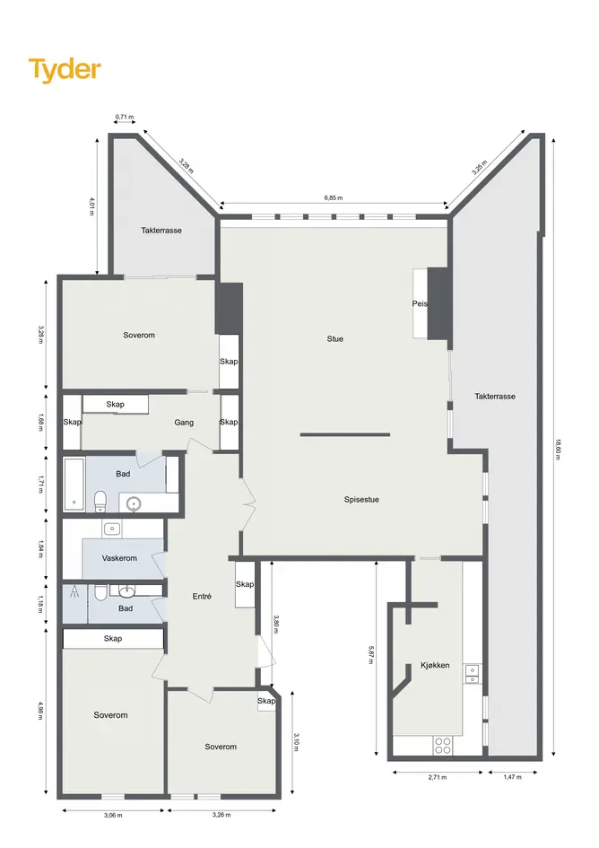 Leilighet – oslo - Bilde 3