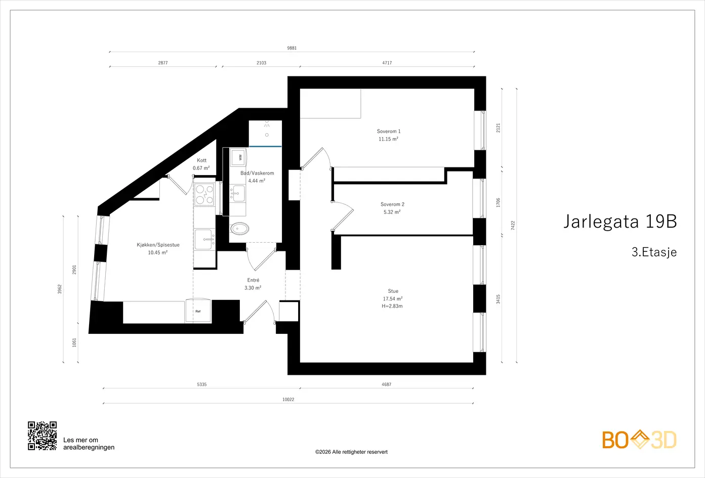 Frodig utsikt & ingen innsyn | Klassiske detaljer | Høy standard bad & kjøkken |Takterrasse |IN-ord |Parkering* |Peis*  photo 3