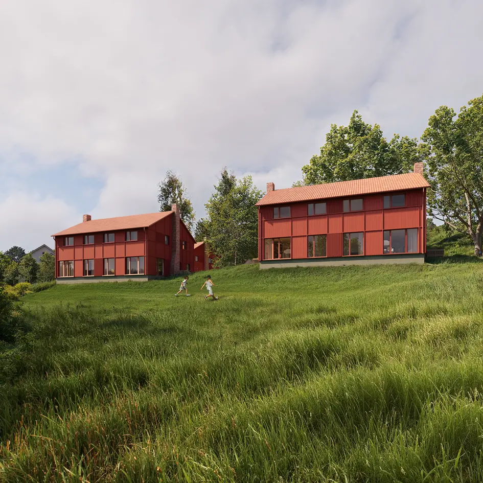 Arkitekttegnede tomannsboliger på landlig gårdstun. Tidløst og moderne, med deilige, private uteplasser. photo 5