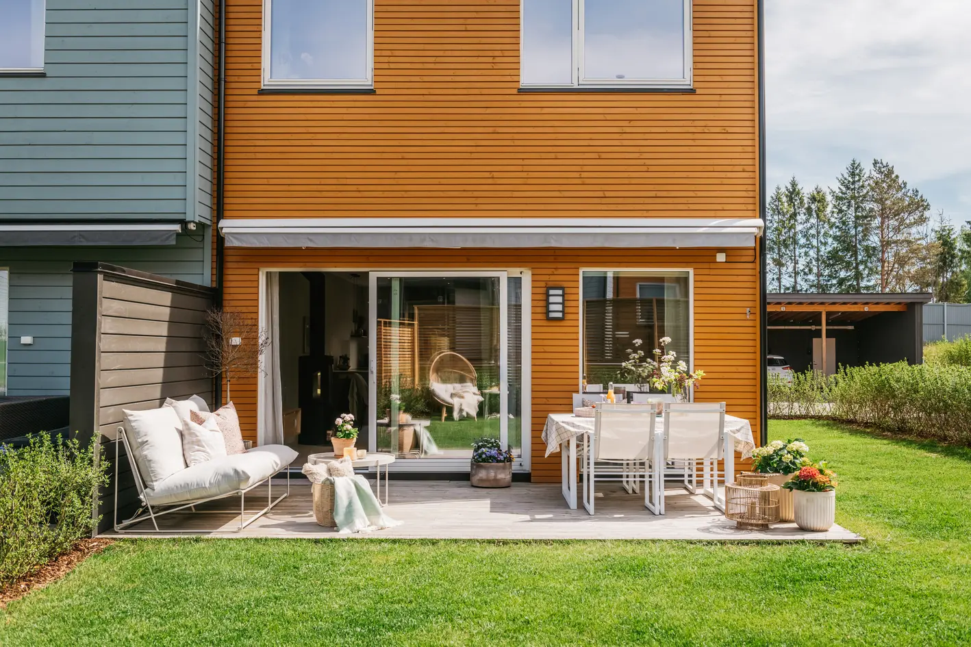 Lekkert, lyst og moderne enderekkehus - Solrik og pen hage - Kort vei til sjøen - Barnevennlig område - Peis - Carport photo 2