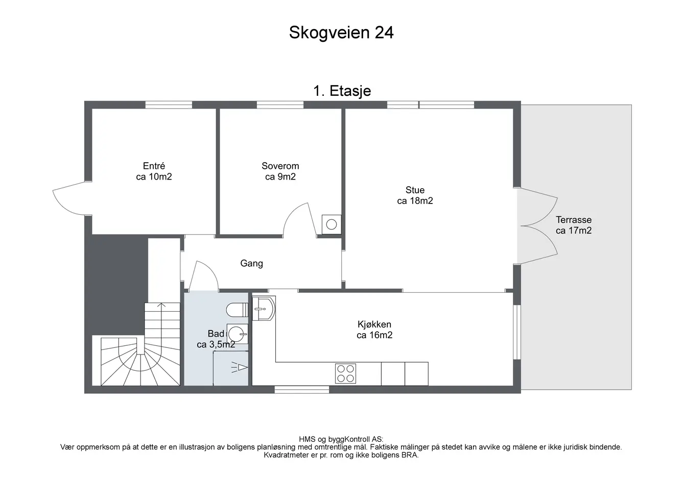 Oppusset 1/2 part tomannsbolig med 2 bad og treningsrom | Attraktiv og sentral beliggenhet | Nær marka photo 5