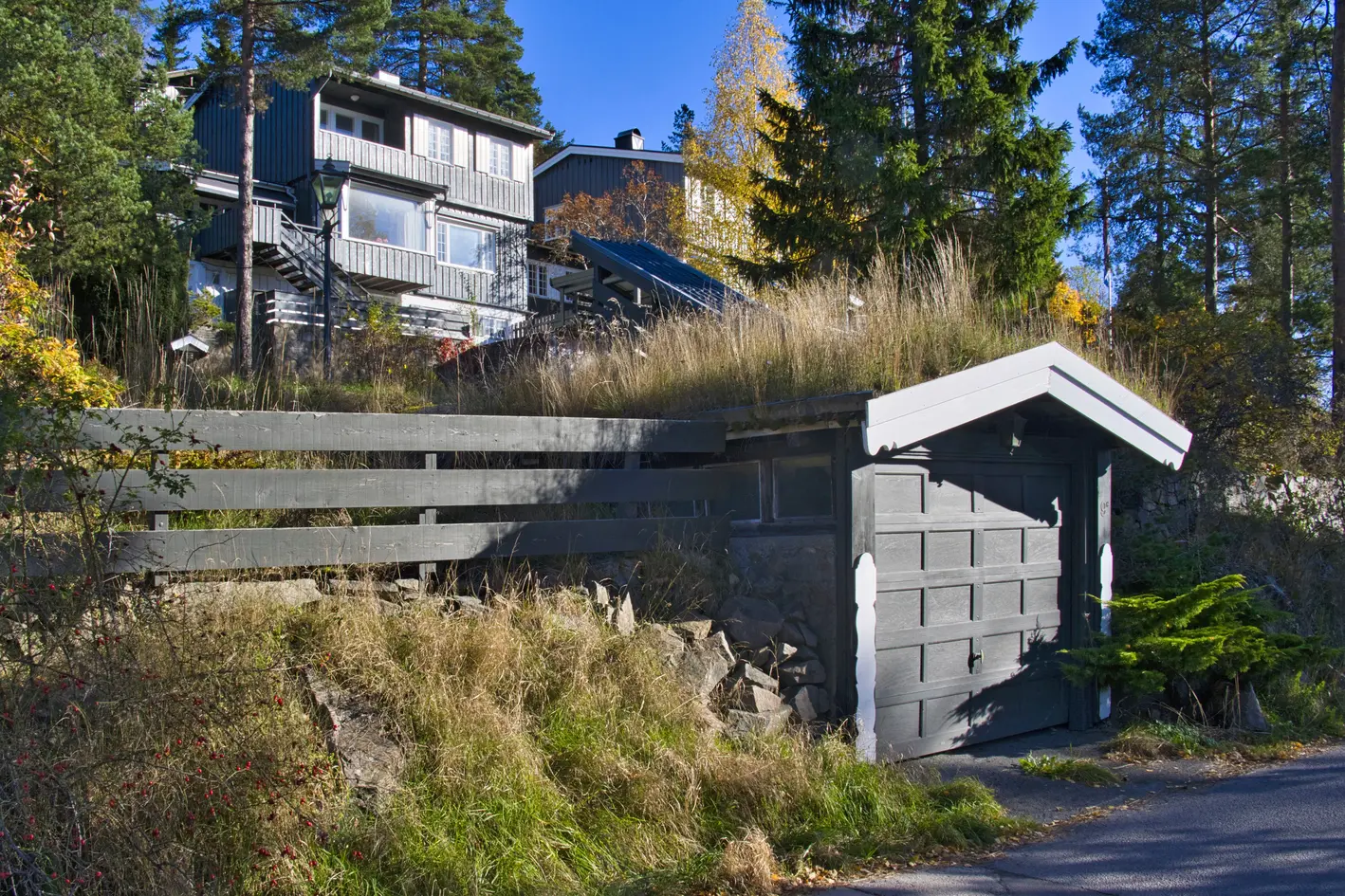 Innholdsrik vertikaldelt tomannsbolig over tre plan - Basseng - To garasjer - Tomt på 1,5 mål - Flott utsikt - Oppussing photo 3