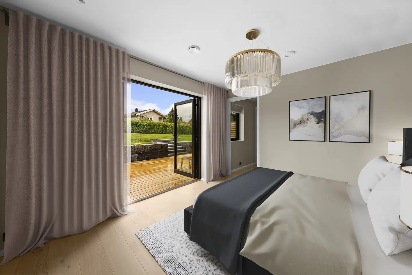 Svært påkostet og rålekker bolig med etterspurt beliggenhet i Ås! Suite-avdeling med eget bad. Integrert dobbelgarasje photo 3