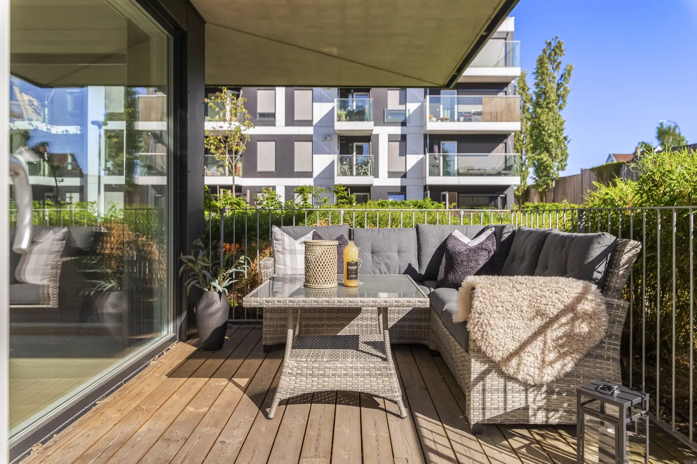 Moderne eierleilighet fra 2021 | Stor, solrik terrasse på 18 m² | 2 soverom photo 5