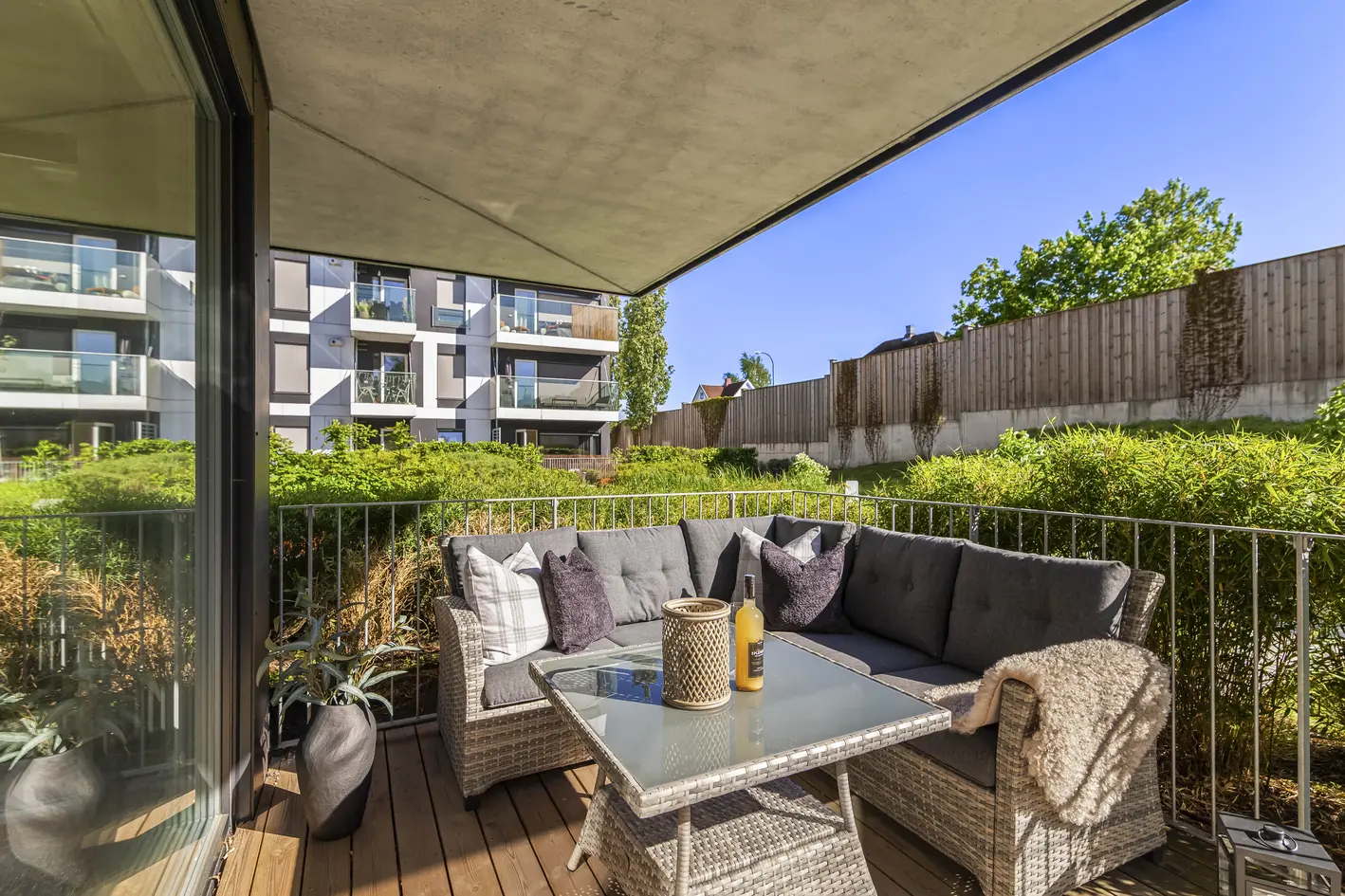 Moderne eierleilighet fra 2021 | Stor, solrik terrasse på 18 m² | 2 soverom photo 4