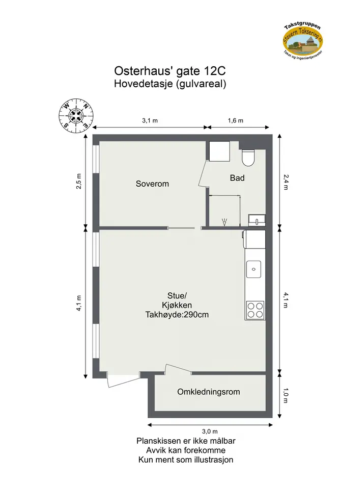 Leilighet – Oslo, Hausmannskvartalene, St. Hanshaugen - Bilde 4