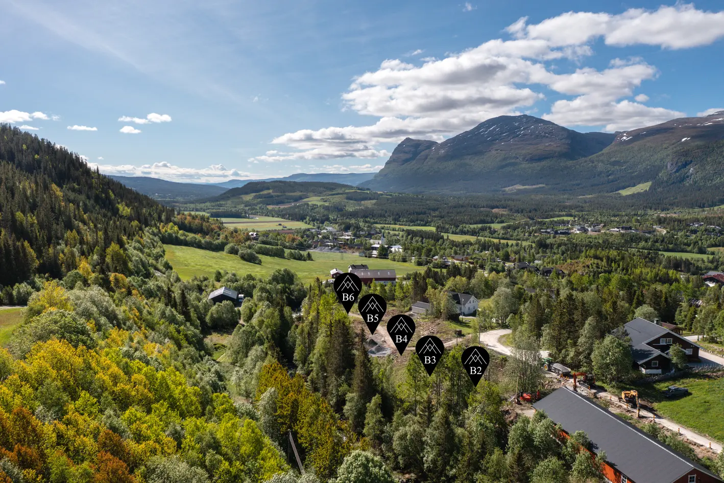 Rudningen boligfelt - Boligtomter på solsiden med kort avstand til butikker, kafeer og restauranter i Hemsedal sentrum. photo 2