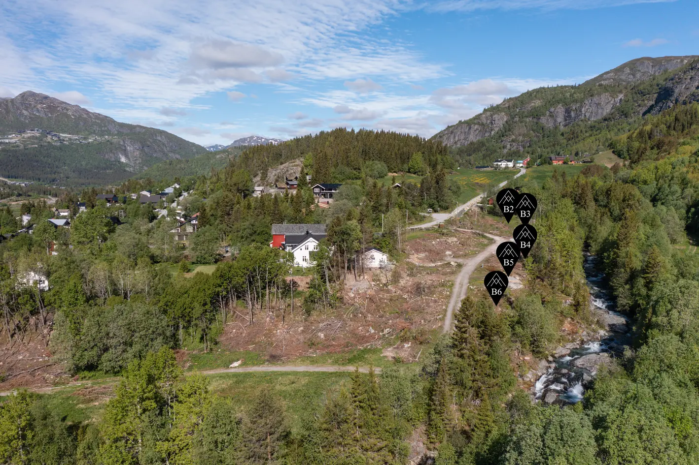 Rudningen boligfelt - Boligtomter på solsiden med kort avstand til butikker, kafeer og restauranter i Hemsedal sentrum. photo 4